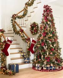 Ornate Details And Shimmering Accents Of Our Royal Celebration Decorating Theme With Images Christmas Staircase Christmas Decorations Wreaths Indoor Christmas Decorations