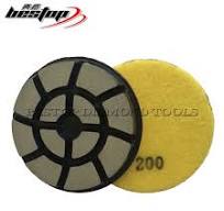 D100mm Ceramic Bond Diamond Grinding Pads for Concrete