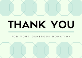 I greatly appreciate your support of stanford university and all the carnegie libraries were named for their underwriters. Thank You Letters And Receipts Simple But Oh So Important Denari Fundraising Software