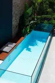 Vidrio Vidro Glass Pool Piscina Piscinadecristal Design Small Pool Design Glass Pool Small Backyard Pools