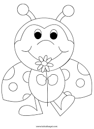 Coccinella Da Colorare Colori Scuola Materna Coccinella Disegni Da Colorare Per Bambini