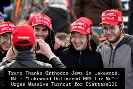 Trump Thanks Orthodox Jews in Lakewood ...