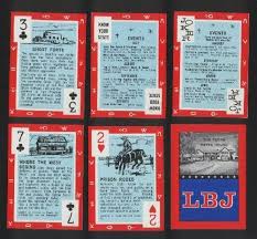 Hudson playing cards were the gold standard for poker players and family games alike. Collectible Playing Cards Lbj Texas Home Of The President