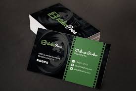 Videography Business Card Business Card Dimensions Photography Business Cards Business Card Photoshop