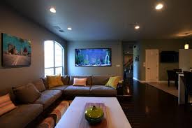 Are actual aquariums with real fish! 22 Contemporary Living Room Designs With Fish Tanks Home Design Lover