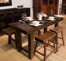 Schmaler Esstisch Set Mit Banken Von Innen Mobel Inspiration Dining Set Mobel Sollten Nic Narrow Dining Tables Rustic Kitchen Tables Long Narrow Dining Table