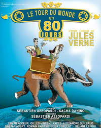 Un ouistiti livresque se lance dans une folle aventure pour faire le tour de la planète en 80 jours après avoir accepté le défi d'une grenouille gourmande. Le Tour Du Monde En 80 Jours Un Tour Du Monde Du Rire En 80 Minutes Baz Art Des Films Des Livres