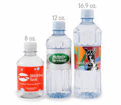 So, one 24 pack will weigh 24,96 pounds in water. Custom Bottled Water Size Information Bottleyourbrand Com