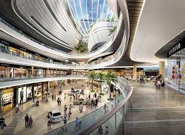 Millennium Village Dp Architects Shopping Mall Architecture Shopping Mall Interior Shopping Mall Design