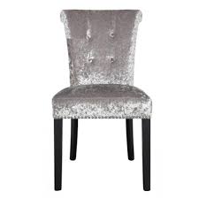 Get 5% in rewards with club o! Silver Crushed Velvet Dining Chair Dining Chairs