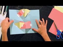 Whether you're celebrating a birthday, holiday, or milestone, this funny card is sure to put a smile on everyone's face. How To Make A V Fold On Layers For A Pop Up Card Howcast