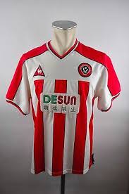 You will be charged in sterling when you place an order. Sheffield United Fc Trikot Gr 34 36 S Jersey Le Coq Sportif 2002 2004 Desun Ebay