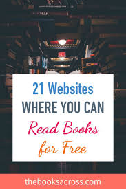 21 Sitios Web Donde Puedes Leer Libros Gratis Leer Libros Gratis Libros Para Leer Libros Gratis