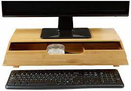 Maybe you would like to learn more about one of these? China Monitor Stand Monitor Riser With Pull Out Drawer For Computer Laptop Desk Ipad Bamboo Eco Friendly For Home Office Bt 2223 China Computer Desk Laptop Stand