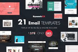 Bundle Of 21 Email Templates Triple Email Templates Email Marketing Template Templates