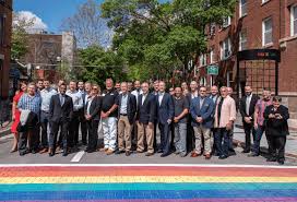 Chicago Rainbow Pride Crosswalks Dedication-1 • Northalsted Business  Alliance