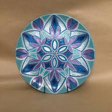New users enjoy 60% off. Green Mandala Decorative Plate For Wall Hanging 27cm 10 5 8 Decorative Plates Turquoise Dishes Plates