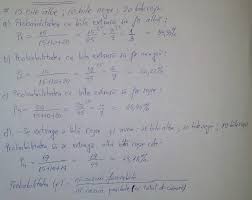6 Intr O UrnalÄƒ Sunt 15 Bile Albe 10 Bile Negre Si 20 Bile Rosii A Care Este Probabilitatea Ca Brainly Ro