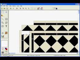 Floor tile pattern design software. Victorian Floor Created With Precision Tile Software Youtube
