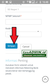 Tenaga kependidikan meliputi kepala sekolah/madrasah, pengawas satuan pendidikan, tenaga administrasi, tenaga perpustakaan, tenaga laboratorium, teknisi berikut ini adalah cek daftar nama guru honorer terdaftar di dashboard gtk kemdikbud seluruh indonesia Begini Cara Update Rekening Bank Bos Pusat Tasadmin