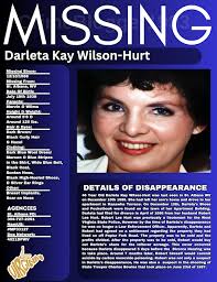 Quick Entry #22- Missing In St. Albans: The Disappearance Of Darleta Kay  Hurt