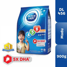 Dutch lady is a brand of frieslandcampina nourishing by nature®. Dutch Lady 456 Honey Formulated Milk Powder 900g Shopee Malaysia