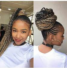 Trendy 2019 Braided Hairstyles Beautiful Braiding Box Braids Cornrows And Weaves For You Emmanuel S Blo Hair Styles Braided Hairstyles Box Braids Styling