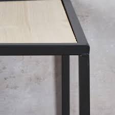 Dieses tisch projekt ist super einfach und günstig umzusetzen und sieht noch verdammt cool aus oder? 3er Set Beistelltisch Metall Schwarz Holz Cube Quadratisch Couchtisch Deko Tisch Kaufen Bei Living By Design