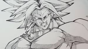 Doragon bōru) is a japanese manga series written and illustrated by akira toriyama.originally serialized in shueisha's shōnen manga magazine weekly shōnen jump from 1984 to 1995, the 519 individual chapters were printed in 42 tankōbon volumes. How To Draw Broly Dragon Ball Super Pencil Drawing Youtube