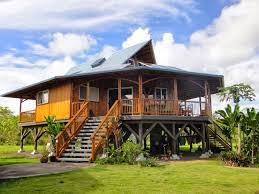 There Are Many Different Types Of Off Grid Homes To Choose From Out There It Really Just Depends On Your O Bamboo House Design Beach House Design Bamboo House