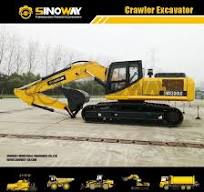 Chinese Hydraulic Crawler Excavator 33ton Chain Excavator with Cummins  Engine
