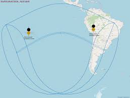 A solar eclipse occurs when a portion of the earth is engulfed in a shadow cast by the moon which fully or partially blocks sunlight. Calculo De Un Eclipse Solar Y Lunar Ocultacion Y Transito Eclipse Solar Primer Y Ultimo Contacto De La Luna Con El Sol Wikilibros
