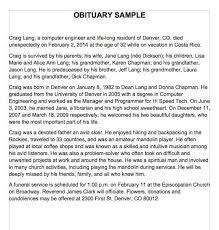 What are some tips for writing obituaries? 25 Obituary Templates And Samples Template Lab Obituary Templates Obituary Template Obituaries
