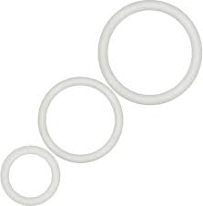 Amazon.com: Blush Novelties Performance VS4 - Glow in The Dark Puria Silicone  Penis Cock Ring - Stretchy and Tough Erection Enhancing C-Rings - Various  Widths - Pack of 3 Sizes Male Enhancement