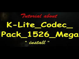 The standard version contains everything what is needed to play all the commonly used formats. How To Install K Lite Mega Codec Pack The Latest Version 2020 Youtube