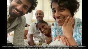 Roshan Mathew Family