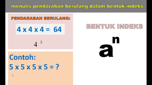 Bab 1 indeks bab 2 bentuk piawai bab 3 matematik pengguna: Nota Ringkas Matematik Tingkatan 3 Bab 1 Indeks Pendaraban Berulang Dan Kenali Asas Indeks Youtube