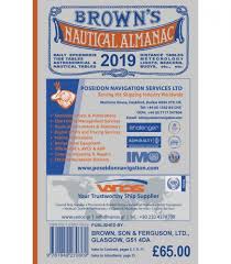 Browns Nautical Almanac 2019