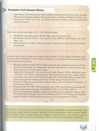 Buku teks sejarah tingkatan 1 sekolah menengah ini ditulis berdasarkan kurikulum standard sekolah menengah (kssm) yang disediakan oleh kementerian pendidikan malaysia. Sejarah Tingkatan 4 Agungkan Komunis Malaysiapost