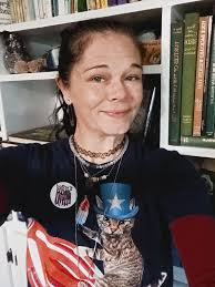 High school student designs voting sticker for local election