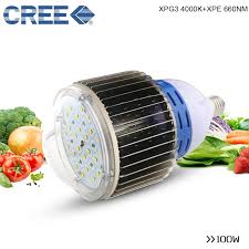 Far red light is not used by the plants to grow but acts as a switch to either go to sleep quickly or to stretch, it depends on how it's used. Cree Led Grow Light 100w Full Spectrum With Cree Xpg3 Xpe Far Red 660nm For Indoor Greenhouse Grow Tent Plants Grow Led Light Led Grow Lights Aliexpress