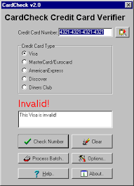 These will be arranged according to the issuer. Credit Card Verification Check Verify Credit Cards