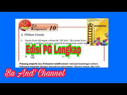 Kunci jawaban matematika kelas 8 uji kompetensi 1. Uji Kompetensi 10 Matematika Kelas 8 Bab 10 Peluang Pg Semester 2 Hal 302 307 Youtube