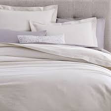 Grab this stunning duvet set from west elm for a luxe look without breaking the bank. Heathered Sateen Duvet Cover Shams