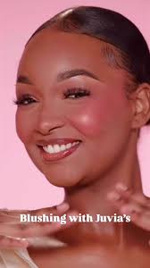 Stunning Blush Makeup Look with Juvia’s Place