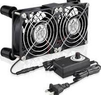 Amazon.com: GDSTIME Dual 80mm x 25mm Computer Fan with AC ...
