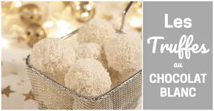 La Truffe Au Chocolat Blanc Fondante Et Exquise Recette En 2020 Truffe Chocolat Blanc Truffes Au Chocolat Chocolat