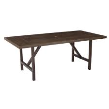 Home Decorators Collection Bolingbrook Metal Rectangular Outdoor Patio Dining Table Dining Table Patio Furniture Collection