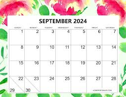 September 2024 Calendar Printables for ...