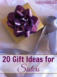20 gift ideas for sisters richly rooted